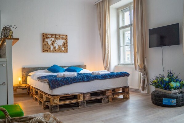 1 Schlafzimmer, WLAN, Bettwäsche