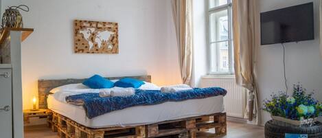 1 Schlafzimmer, WLAN, Bettwäsche