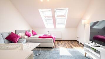 1 bedroom, WiFi, bed sheets
