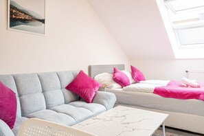 1 habitación, wifi y ropa de cama