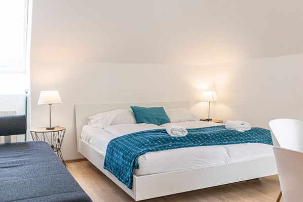 2 Schlafzimmer, WLAN, Bettwäsche