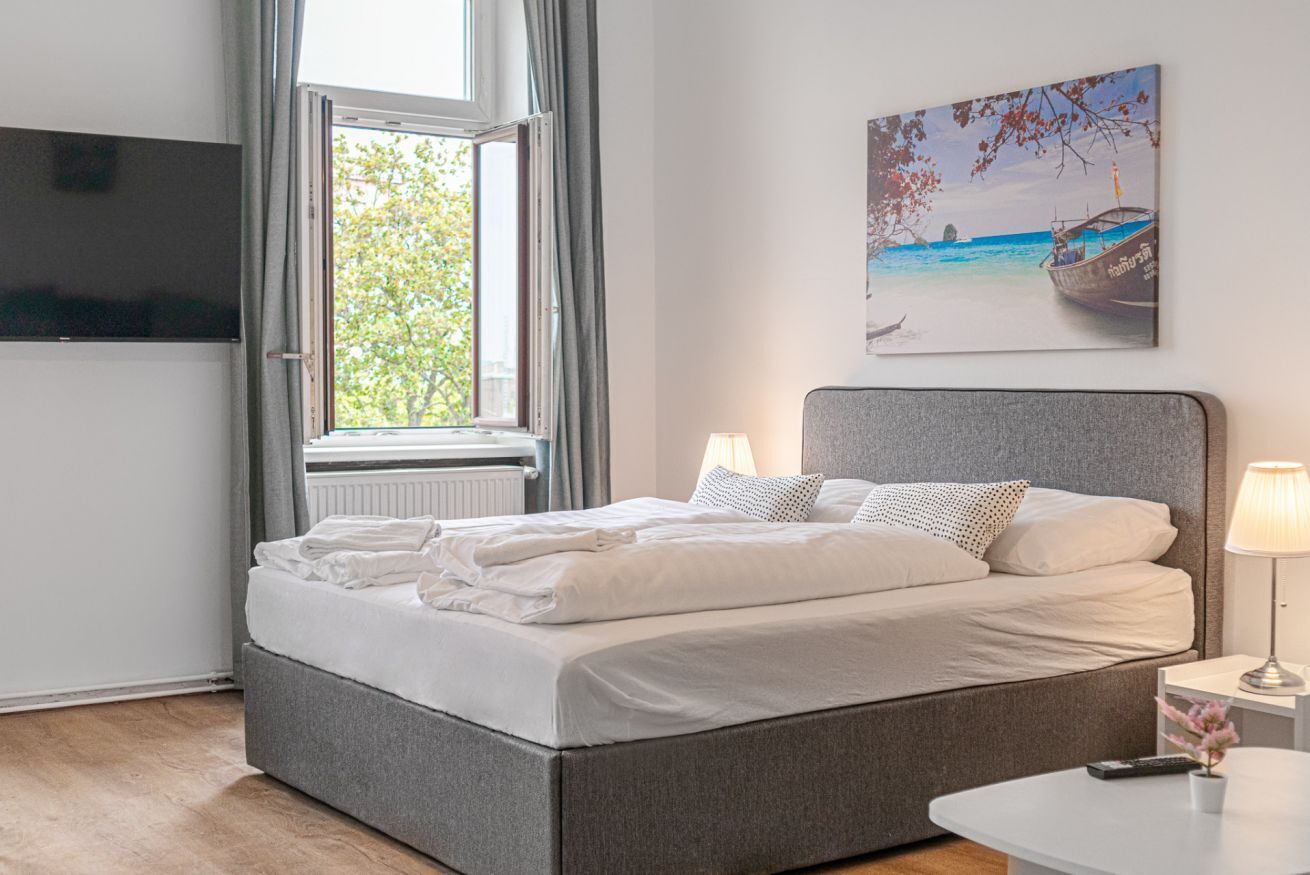 1 bedroom, iron/ironing board, free WiFi, bed sheets