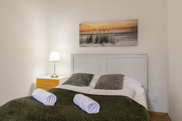 2 Schlafzimmer, WLAN, Bettwäsche