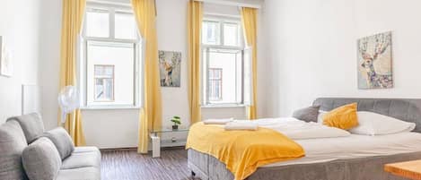 1 bedroom, WiFi, bed sheets
