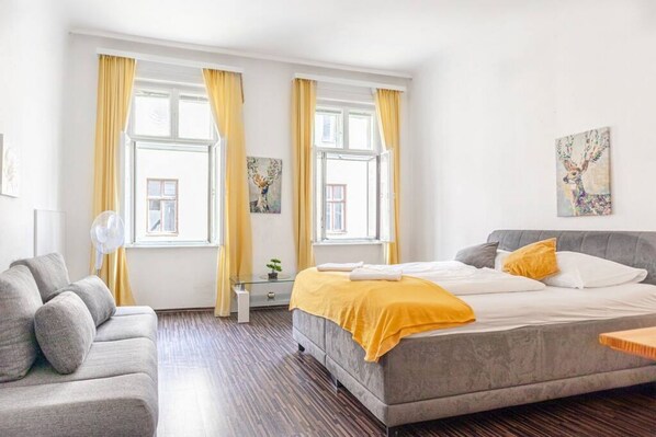 1 chambre, Wi-Fi, draps fournis