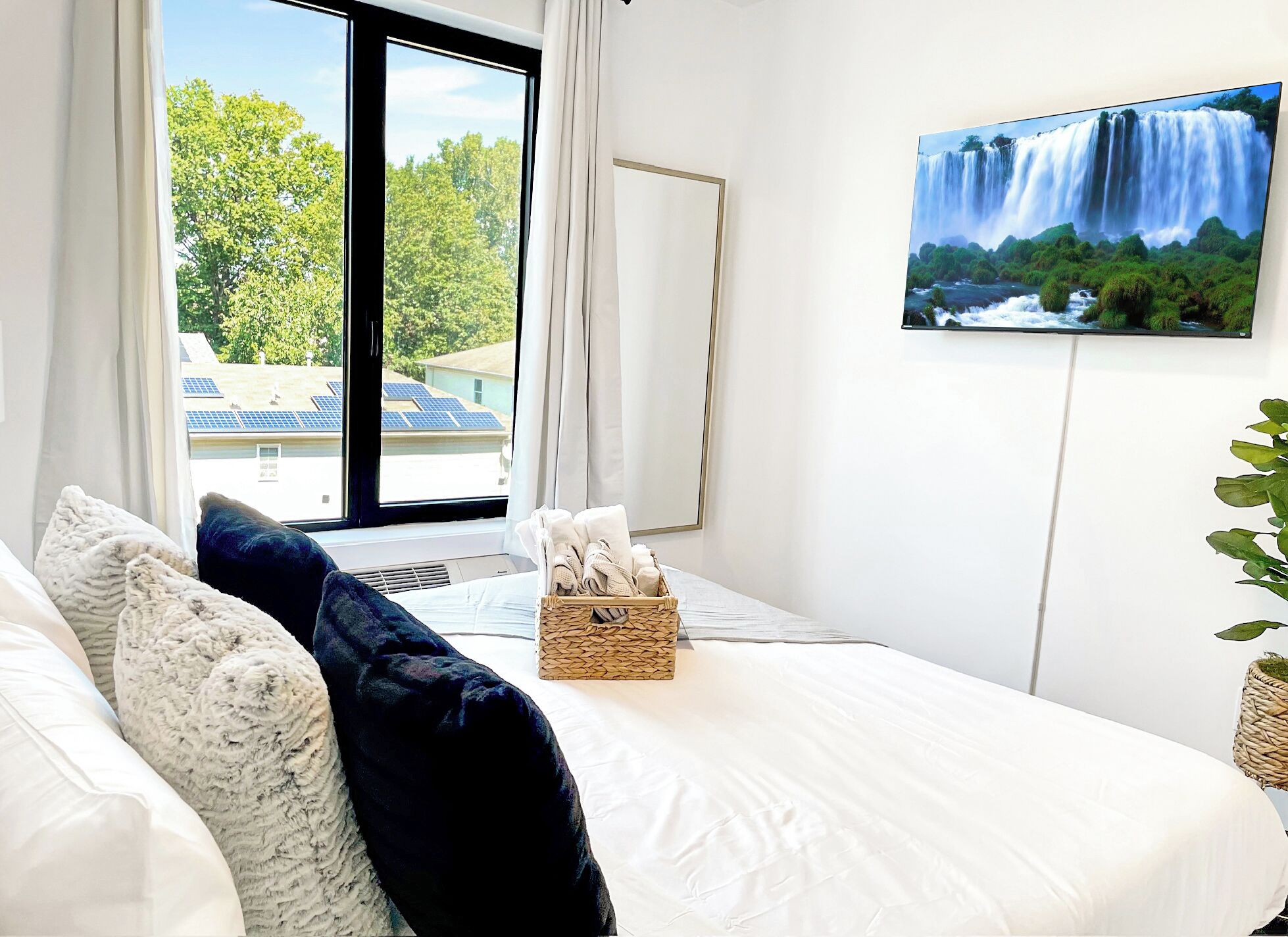 1 Schlafzimmer, Bügeleisen/Bügelbrett, kostenloses WLAN, Bettwäsche