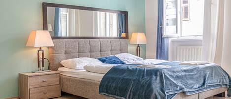 2 bedrooms, WiFi, bed sheets