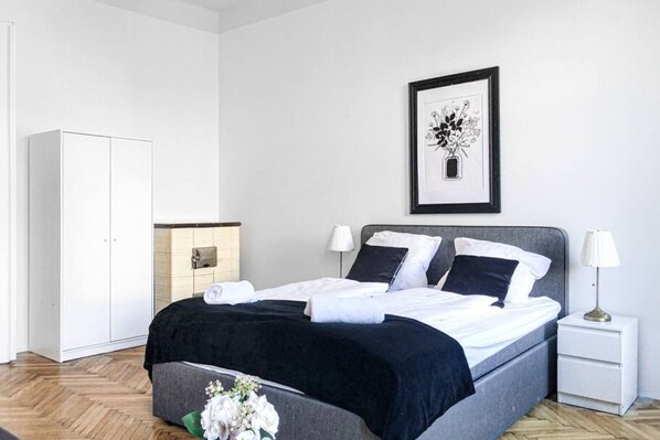 1 dormitorio, wifi, ropa de cama