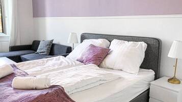 2 Schlafzimmer, kostenloses WLAN, Bettwäsche