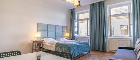 2 bedrooms, WiFi, bed sheets