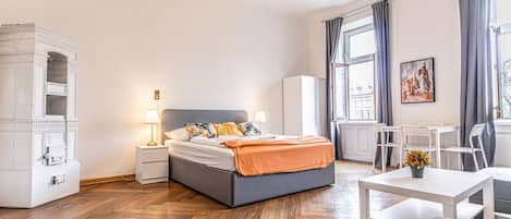 1 bedroom, iron/ironing board, free WiFi, bed sheets