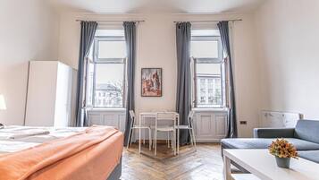 1 Schlafzimmer, Bügeleisen/Bügelbrett, kostenloses WLAN, Bettwäsche