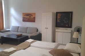 1 soverom, strykejern/-brett, wi-fi og sengetøy
