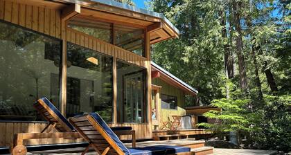 Huckleberry Hideaway - an idyllic off-grid cabin on Savary Island, BC. Canada.