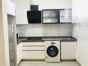 Mikrobølgeovn og kokeplater