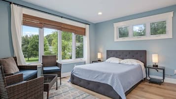 2 habitaciones, tabla de planchar con plancha, cuna de viaje y wifi