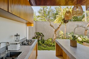 别墅, 1 间卧室 | 私人厨房 | 电热水壶、烤面包机