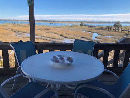 Riptide’s Crossing:  A waterfront getaway w/deep water dock and incredible views