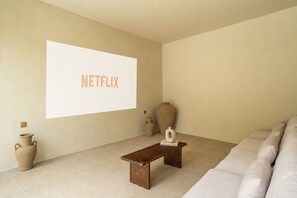 Deluxe-Villa, 3 Schlafzimmer | Wohnbereich