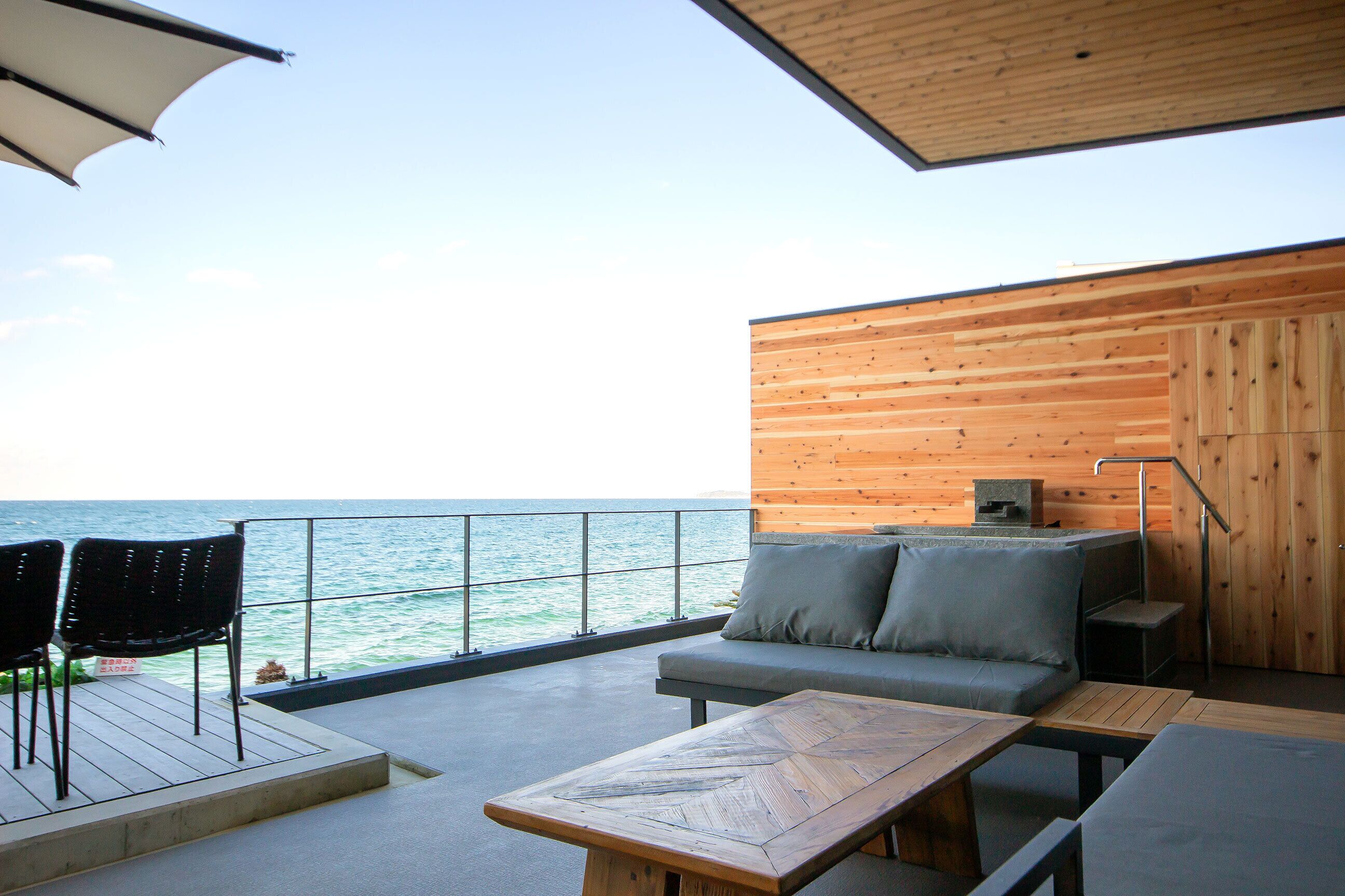 Deluxe 1 Bed Room Villa 105 with Open-air Bath, No dogs allowed, Non Smoking | Terrace/patio