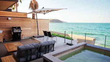 Deluxe 1 Bed Room Villa 105 with Open-air Bath, No dogs allowed, Non Smoking | Terrace/patio