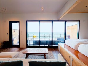 Deluxe 1 Bed Room Villa 202 with Open-air Bath, No dogs allowed, Non Smoking | Beach/ocean view