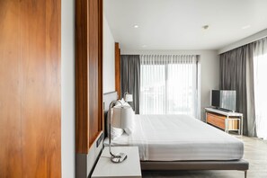 1-Bedroom Apartment | Premium bedding, individually decorated, desk, laptop workspace - SN Residences (Vientiane)