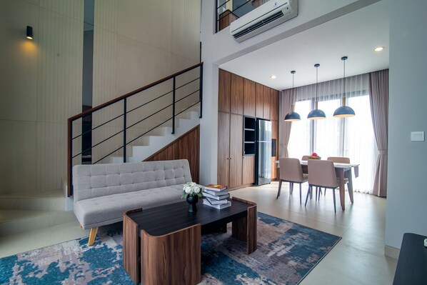 Living area - De Kunyit Villa (Tabanan)