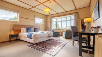 Luxury Room, 1 King Bed, Lake View | Premium bedding, blackout drapes, free WiFi, bed sheets