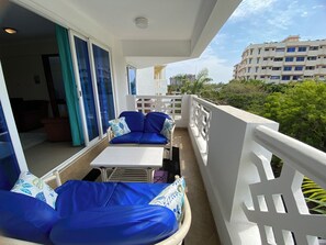 Elite Apartment | Balcony view - Lux Suites La Vida Sunrise Apartments (Mombasa)