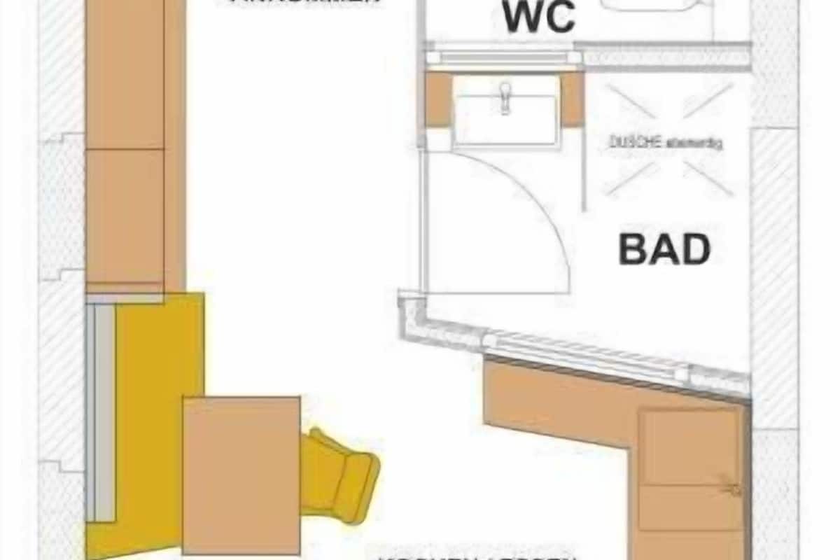 Apartamento Confort, cocina | Vistas desde la habitación