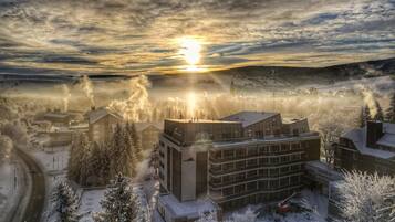 Fachada de la propiedad