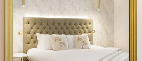 Premium-Zimmer, 1 King-Bett, Balkon, Stadtblick | Hochwertige Bettwaren, Daunenbettdecken, Select-Comfort-Betten