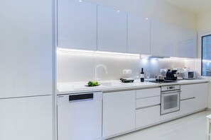 Private kitchen - Corfu White Apartment (Kerkira)