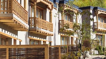 Fachada de la propiedad