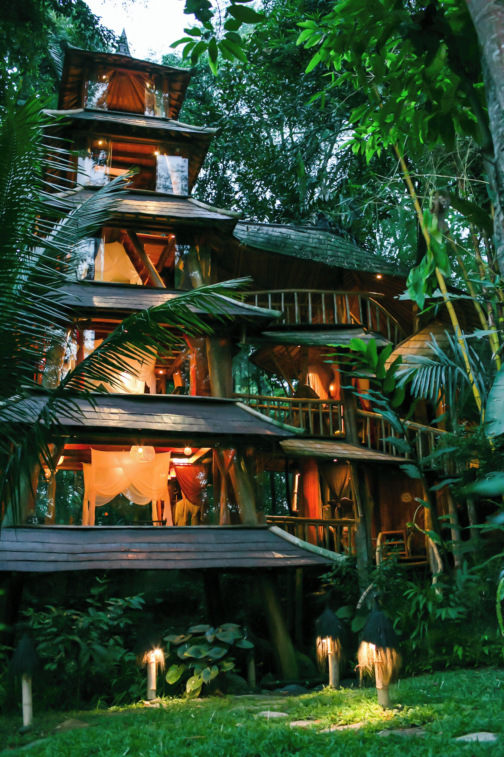 Pagoda House - Two Bedrooms Family | Vista al jardín