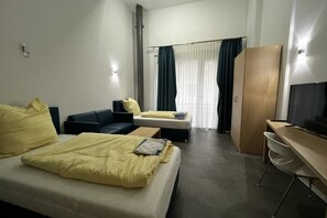 1 غرفة نوم وواي فاي وملاءات أسرّة