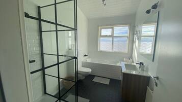 Traditional House | Bathroom | Free toiletries, hair dryer, slippers, towels