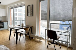 Apartment, 1 Bedroom, Smoking, Balcony | 1 bedroom - Spacious Work-focused Apartments in Prague 3 (Prague)