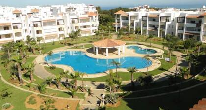 Appart RDJ vue sur mer Asilah Marina Golf