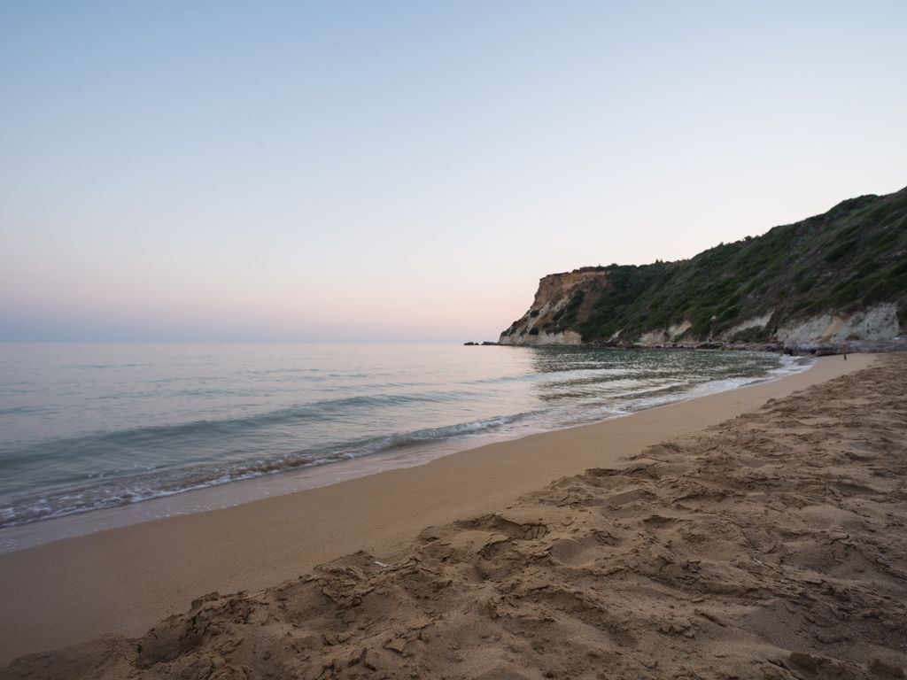 On the beach