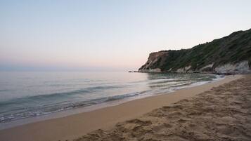 On the beach
