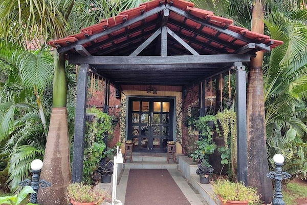 Fassade der Unterkunft