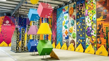 Rock climbing wall – indoor