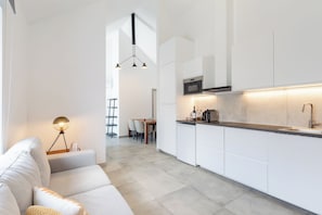 Deluxe Villa, 2 Bedrooms | Living area