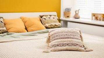 1 soverom, strykejern/-brett, wi-fi og sengetøy