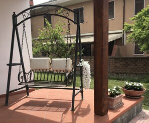 Apartamento standard | Terraço/pátio