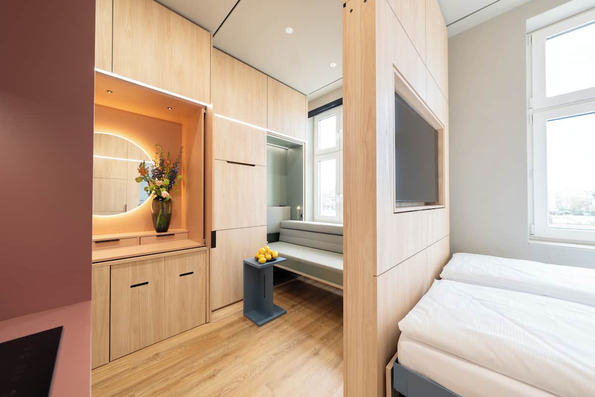 Suite monolocale Design | Una scrivania, Wi-Fi gratuito, lenzuola