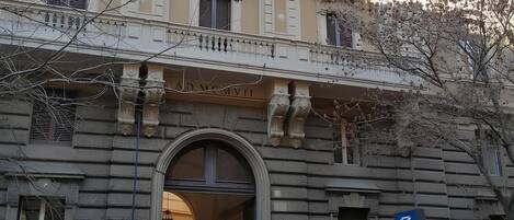 Façade de l’hébergement