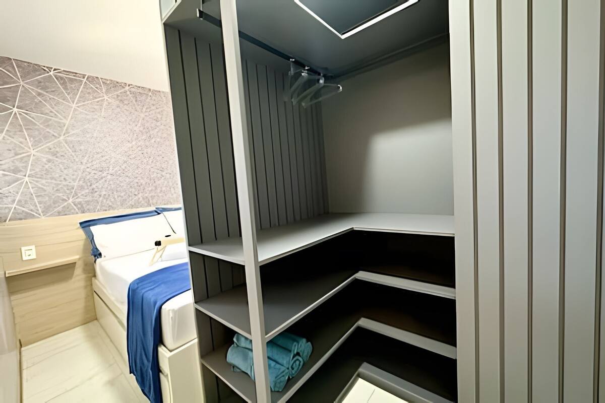 Departamento familiar | 1 habitación, cortinas blackout y tabla de planchar con plancha